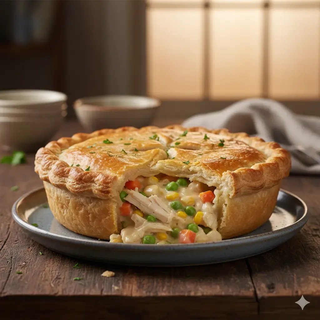 Pastel de pollo