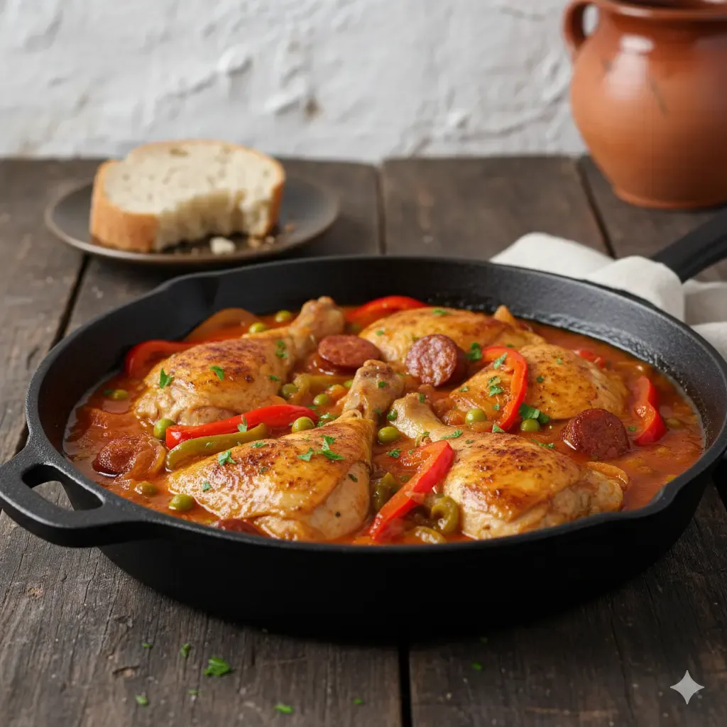 Pollo al chilindrón