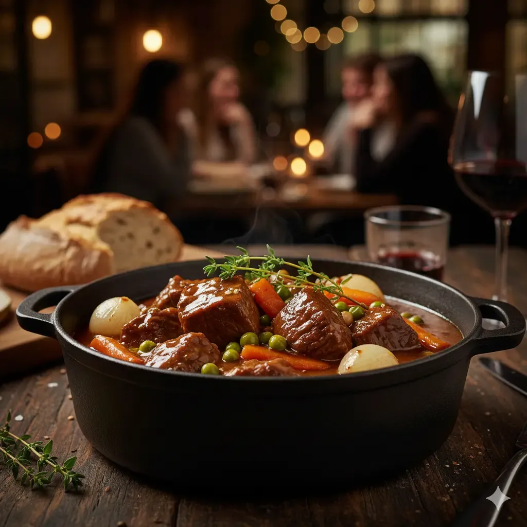 Ragout de vaca con verduritas